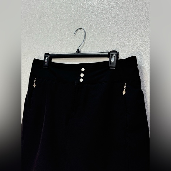 Jofit Signature Performance Golf Tennis Skorts Black Womens 10 - Picture 4 of 9